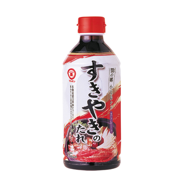 【マルキン】すきやきのたれ(ストレート)500ml~醤の郷・小豆島から<郷土味紀行>30027